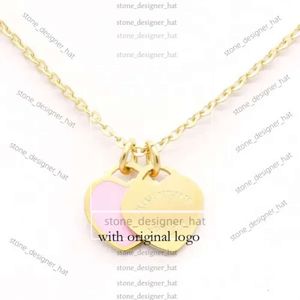 Tiffanyjewelry ketting sieraden ontwerper gouden ketting hart ketting
