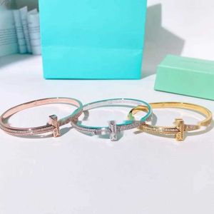 Tiffanylris bedelarmbanden luxe ontwerpers armband consumeren leraren aanwezig roségouden geschenk mooi met doos Hl1d