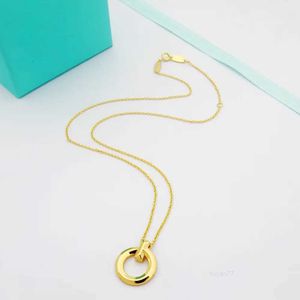 Tiffanylris endant kettingen hoge versie drop olie-email liefde ketting dames ins minimalistische sleutelbeenketting als cadeau voor vriendin X4n7