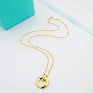 Tiffanylris endant kettingen hoge versie drop olie-email liefde ketting dames ins minimalistische sleutelbeenketting als cadeau voor vriendin