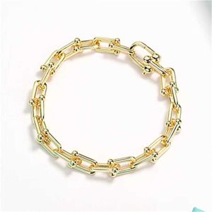 Tiffayss même bracelet en U-Ring Silver en argent Net Net Style Personnalized