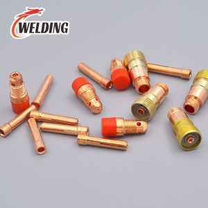 Kit de soudage TIG 49pcs WP17 WP18 WP26 ACCESSOIRES TGI Souding Stubby Gas Lens Pyrex Glass Cup Cops Welding Torch