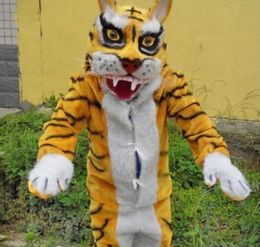 Tigre adulte mascotte Costume unisexe dessin animé vêtements déguisement Halloween mascotte pour Halloween fête Performance drame porter Costume
