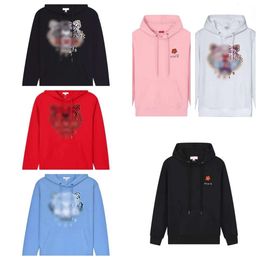 Tiger Kenzo Pull à capuche Designer Pull à capuche Automne Sweat-shirt Mode Broderie Col rond Chemise à manches longues Hommes Femmes Reverse Wear Cosplay Jacket Play ld