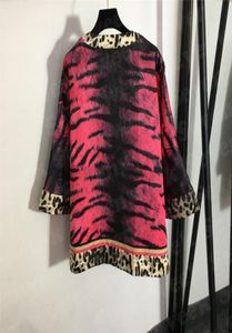 Tiger leopardo chaquetas impresas abrigo para mujeres clásicas de lujo