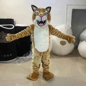 Costume de mascotte de marionnette de tigre, costume fantaisie personnalisé, thème de dessin animé, robe fantaisie, vêtements publicitaires