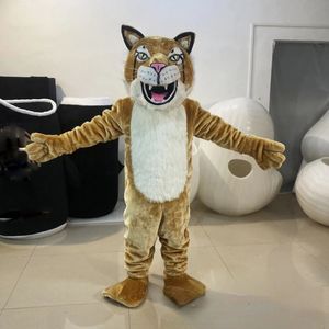 Tiger Puppet mascotte kostuum cartoon dieren fursuit kostuum uniex dragen wandelende rekwisieten kleding hoofddekselset