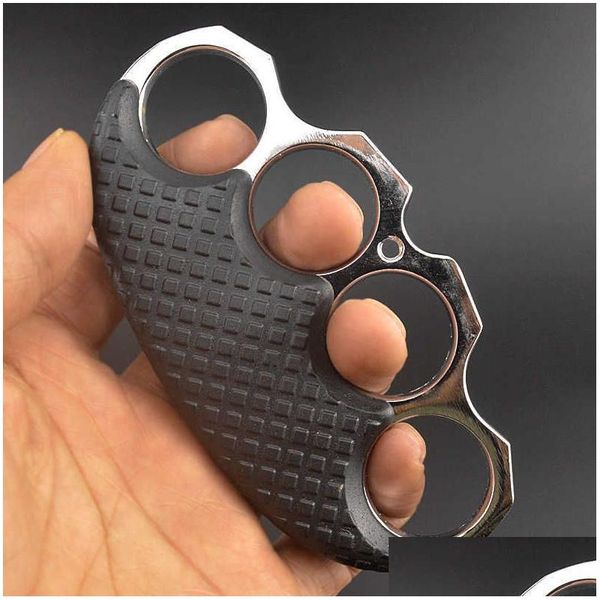 Tiger Ring Plastic Clip Hand Cl Legal Fist Voyage Equipment Finger Sleeve Four Fingers Tj Drop Delivery Sports Outdoors Fitness Suppli Dhukq