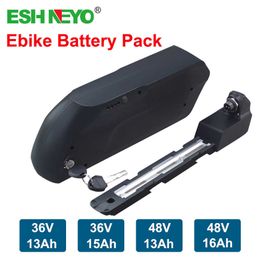 Batterie Tiger Shark Ebike 36V 48V 10Ah 15Ah Batteries de vélo électrique ion lituim pour Kit moteur 250W 350W 500W 750W 1000W