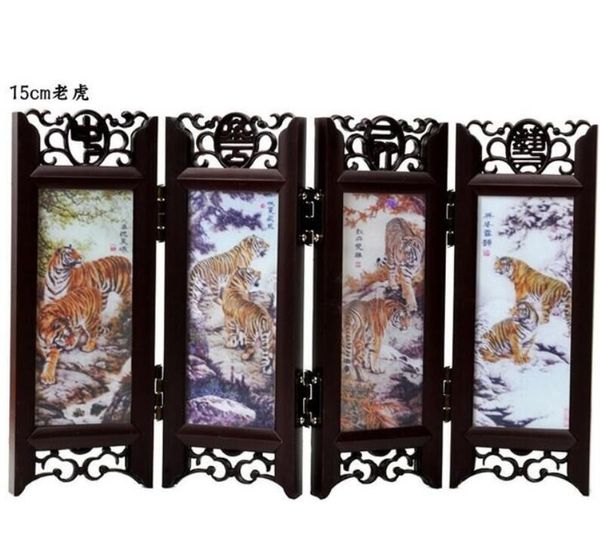 Tiger pantalla pequeña 15 cm pantalla pequeña decoración artesanías y regalos China regalos especiales