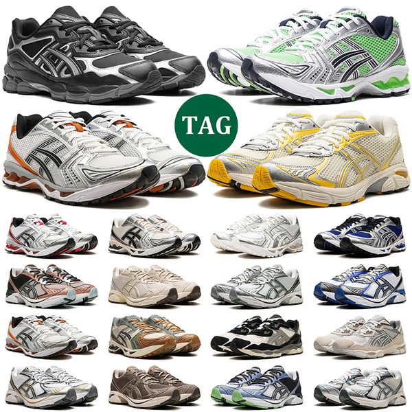 Tigres gel kayano 2160 gel-kahana zapatos casuales zapatos para correr series de lienzo de verano para hombres combinación de plantilla pergamino entrenador de entresuela