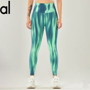 Serré élastique cravate teint sexy hanche fitness hanche levage pantalons de yoga femmes sport yoga pantalons leggings