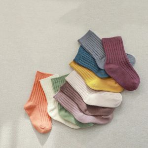 Panty lawadka 05 jaar 5pairs/lot lente herfst baby meisjes jongens sokken katoen zachte kinderen sokken Koreaanse stijl sokken voor meisjes jongens