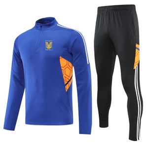 Tigres UANL Survêtements pour hommes enfants Loisirs de plein air sport costume d'entraînement jogging sport costume à manches longues