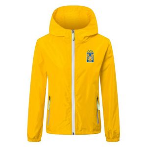 Tigres UANL Heren Jassen Windjack voetbaljack rits Volwassen voetbal Capuchon Winddicht Waterdicht printjack heren voetbal hoodies windbreakers jassen