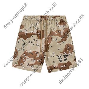 Influenceur Tik Tok Same designer marque Pure Cotton Los Angeles Limited GD Desert Camo Shorts Print Capris de Florida Beach Shorts Summer