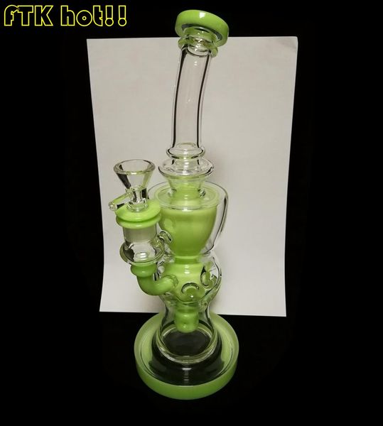 Tiktok Glass Bong Fab Egg ftk klein recycler huile gréement dab gréement gréement bong graine de vie copie perc exoshpere hitman zob fumant waterpe