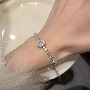 Tiktok Live Broadcast Full-Out Zircon Bracelet High Grade Micro Inclay Diamond Temperament Hand Light Bijoux Accessoires