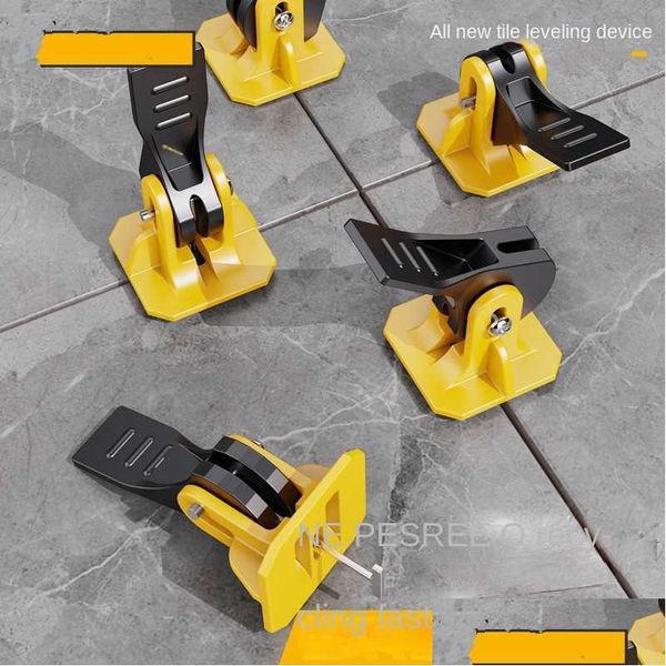 Accessoires de carrelage 10/50 pièces ajusteur de niveleur 1.5mm outil de sol positionnement artefacts localisateur entretoises construction pour chute de Dhuzb