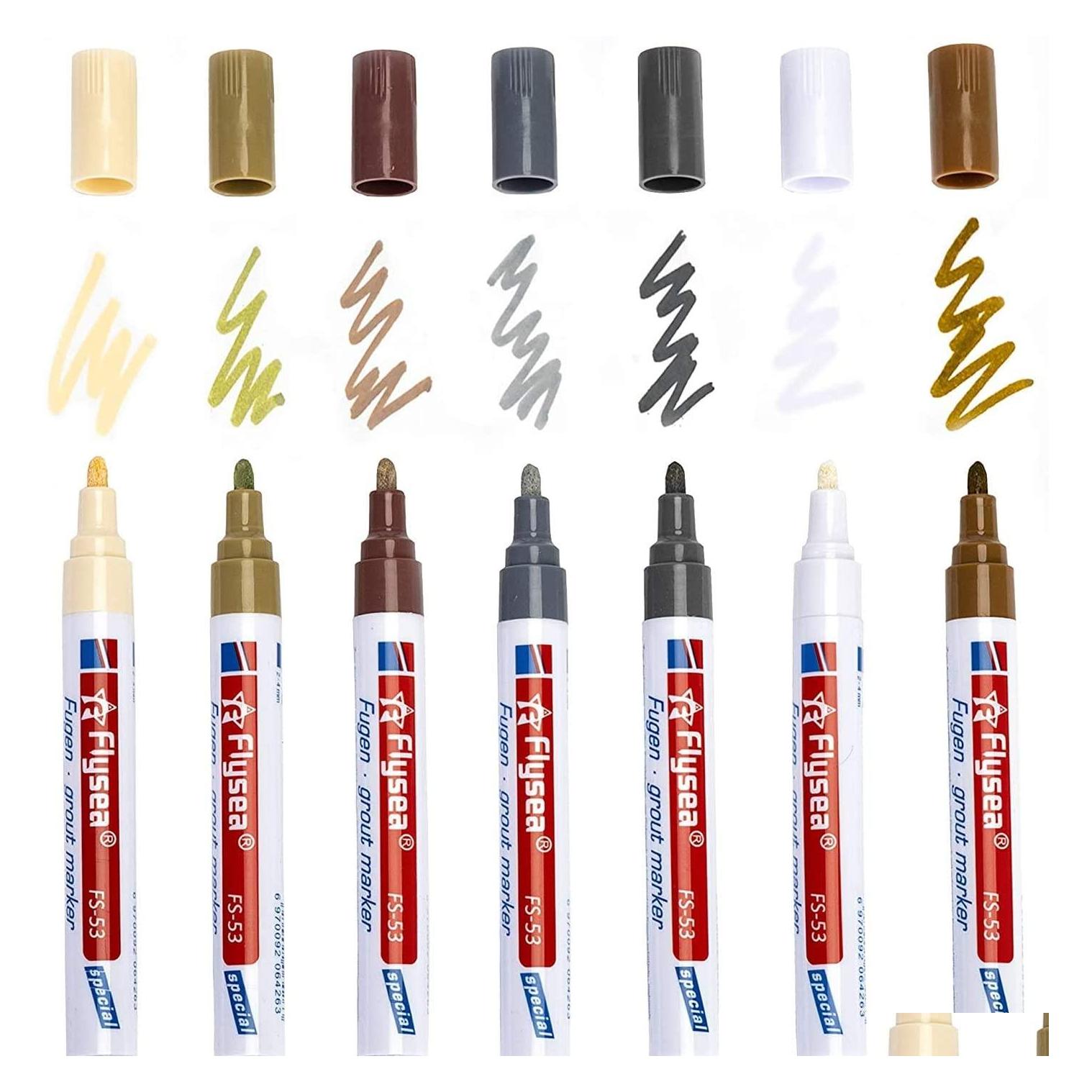 Tegelvloer Accessoires Vervulling Marker Pen Gap Reparatie Reparatie Badkamer Porselein vulling Waterdichte modbestendige schonere agenten RE YL02 DH0QE