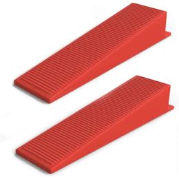 Tile Leveling System Clips 100 Pieces Tile Spacers for Ceramic Tile Laying Leveling Construction Tools