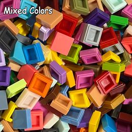 Tile1x1 Square Pixel Art Remix Painting 49+ Colors Bloum Bloum Moc Parts Brick Mosaic Maker DIY Toys 3070/30039 300PCS / Lot
