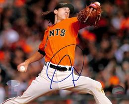 TIM LINCECUM Autographié Signé signé auto Collectable Memorabilia photo Photo