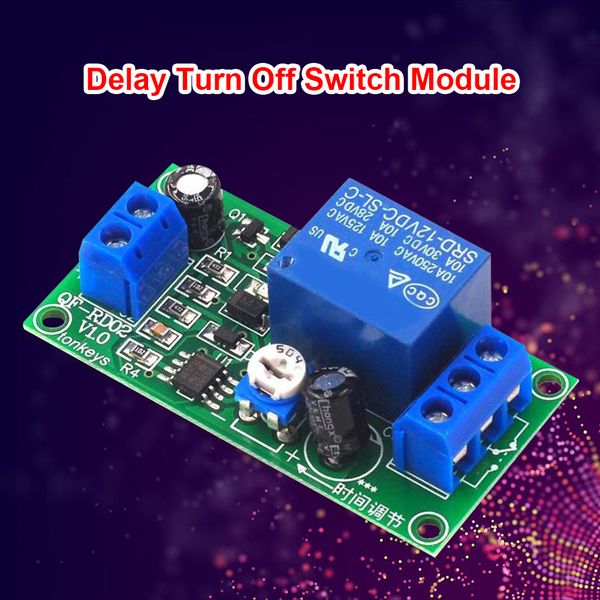 Module de relais de retard adjsutable Time NE555 TIMMING TIMER RELAYS CONTROCTER CONTRUTER LA PARTE 12V DC