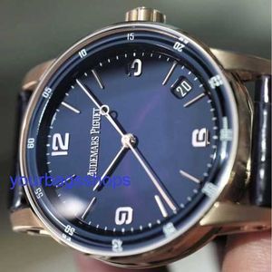 Montre-bracelet AP intemporelle CODE 11.59 série 41 mm automatique mécanique mode décontractée montre suisse célèbre pour homme 15210OR.OO.A028CR.01 violet fumé