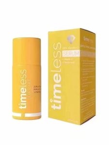 Timeless Face Vitamine C Sérum Primer 20% VC Plus VE Acide férulique Soins de la peau du visage Lotion à absorption rapide Essence hydratante 30ML