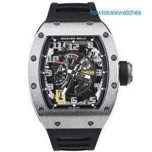 Tijdloos polshorloge Elegante horloges RM Watch Rm030 Titanium Materiaal 50 * 42,7 mm Oppervlaktediameter Complete set