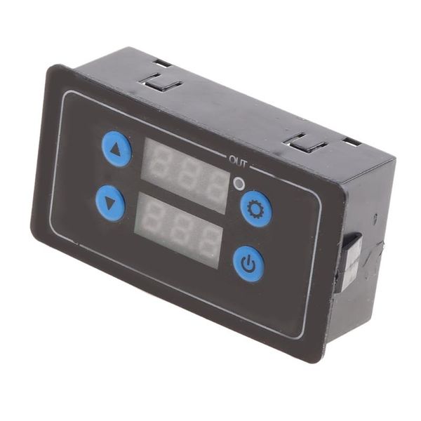 Minuteries 0.1s - 999h Compte à rebours Programmable Module de contrôle de cycle Temps Relais Dalay 5V / 12V / 220V Tension optionnelle Au18 21 Drop