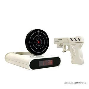 Timers 28GF S 2021 Electronics Desk Clock digitale alarmgadget doel-laser schieten voor kindertabel