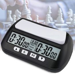 Temporizadores 3 en 1 Reloj de ajedrez portátil multifunción Temporizador de ajedrez digital para juegos de mesa Medidor de tiempo de cálculo profesional con alarma 230620
