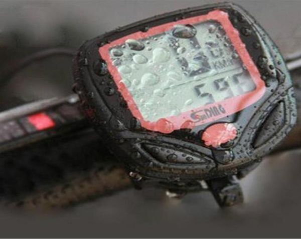 Timers Bike Computer Cycling Speedómetro impermeable LCD Odómetro digital Velómetro Accesorios para bicicletas1500214