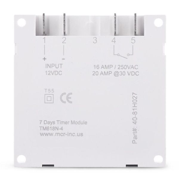 Temporizadores DC 12V AC LCD 7 días Temporizador programable Interruptor Cuenta atrás Tiempo Control de relé F1CA