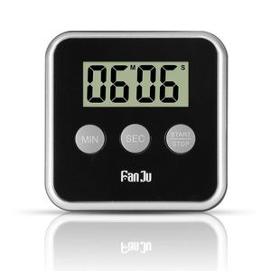 Timers digitale keuken timer kookklok lcd -scherm met magneet count up countdown alarm laboratorium stopwatch