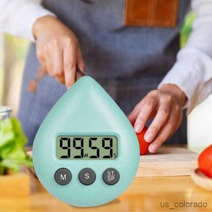 Timers Digital Timer Countdown Timer Waterproof Suction Cup Timer With Display For Classroom Shower Study Working Kitchen Cooking R230731