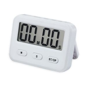 Timers Electronic Timer Dedicated Timing Reminder ABS White Countdown Kitchen Baking With Stand Cooking Alarm Clock