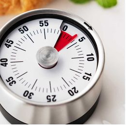 Minuteurs Onlycook magnétique peut être adsorbé sur le réfrigérateur minuterie de cuisine avec alarme minuterie d'horloge en acier inoxydable base antidérapante