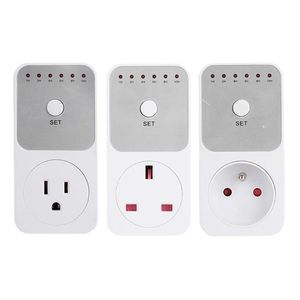 Timers US/UK/EU PLUG PLUG ENERGY EFFICICICAL Timer Socket 1-10 Hour Countdown Timing automatisch UIT met knop Batterij J3