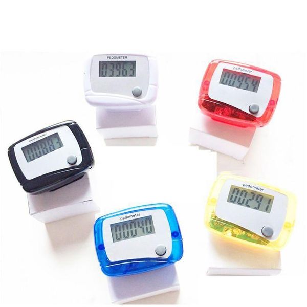 Timers Gros Pocket Lcd Podomètre Mini Fonction Unique Compteur De Pas Drop Livraison Bureau École Entreprise Mesure Industrielle Dhxxo