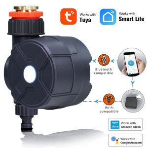 Minuteries WIFI Bluetoothcompatible minuterie d'arrosage pour tuyau domestique système d'arrosage de jardin télécommande équipement d'irrigation automatique