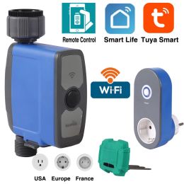 Minuteries WIFI Connect Tuya Smart Home Jardin Irrigation Minuterie d'arrosage Système de contrôle de capteur d'humidité du sol