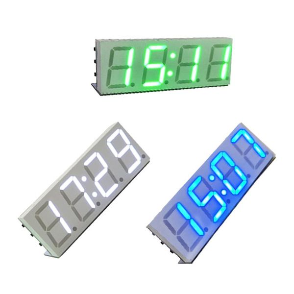 Minuteries XY-horloge numérique électronique bricolage Wifi LED minuterie horloge Kit affichage à 4 chiffres 5V voiture Support Mciro USB type-c