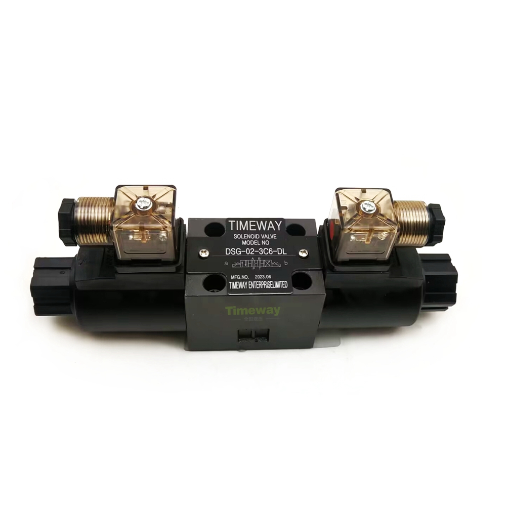 Timeway Hydraulic Valve DSG-02-3C6-DL Solenoid Directional Control Ventil