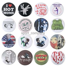 Broute broch dessin animé grenouille triste boy livre bicycle alphabet badge lucarre cingle accessoires accessoires