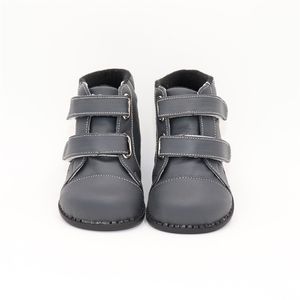 TipsieToes marca alta qualidade couro costura crianças crianças botas macias escola sapatos para meninos outono inverno neve moda 210306