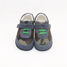 TipsieToes Topmerk Hoge Kwaliteit Echt Leer Stiksels Kids Kinderen Schoenen Barefoot Voor Jongens Lente Nieuwe Collectie 210306