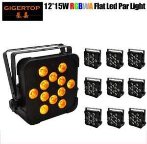 Tiptop 10xlot LED 12pcs High Power LED à l'intérieur 15W 5in1 Projecteur de plancher d'inondation Double joug Decoration Room Decoration LEDLING 3897164